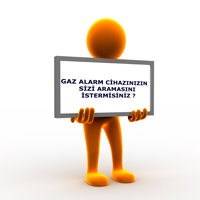 Gaz ka�a�� an�nda gaz alarm cihaz�n�z sizi telefon ile ar�yor